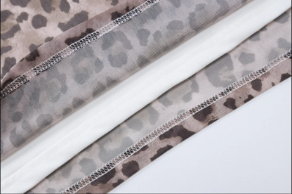 Leopard Luxe A-Line Skirt