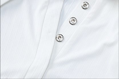 Elegant Allure Sexy V-Neck Long Sleeve Evening Dress