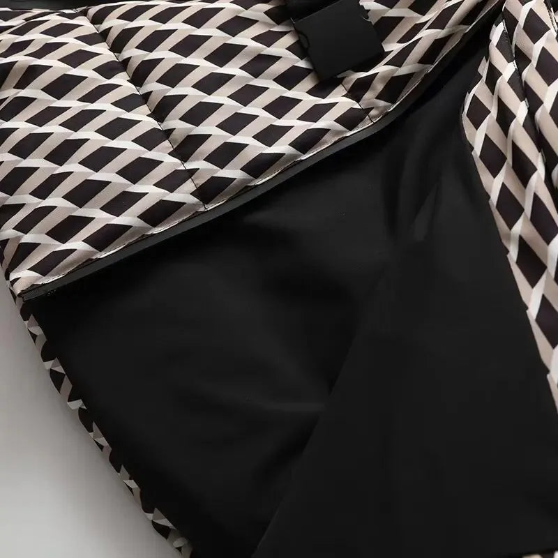 Women's Winter Hooded High Waist Coats