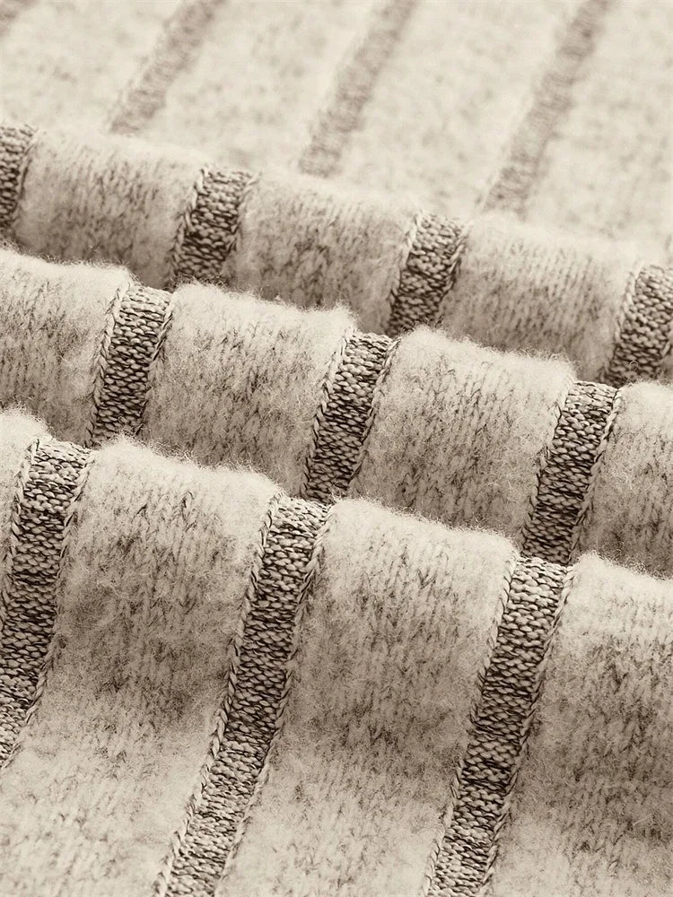 Ribbed Knit Pencil Skirt