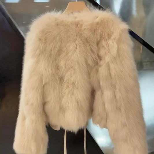 Fur Coat women's short style