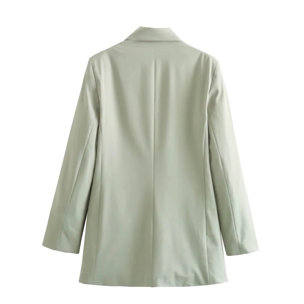 Fashionable Curled Hem Suit Set