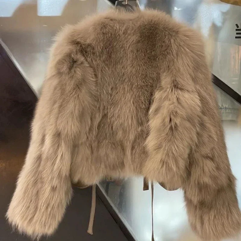 Fur Coat women's short style