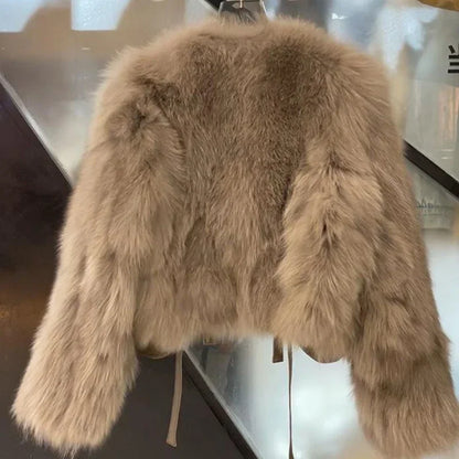 Fur Coat women's short style