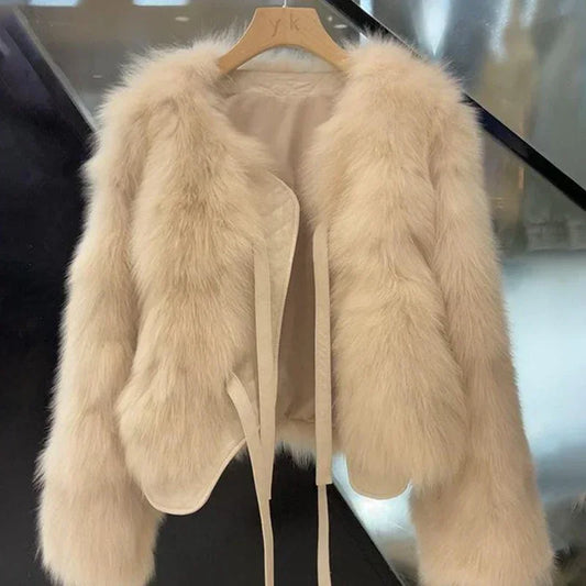 Fur Coat women's short style