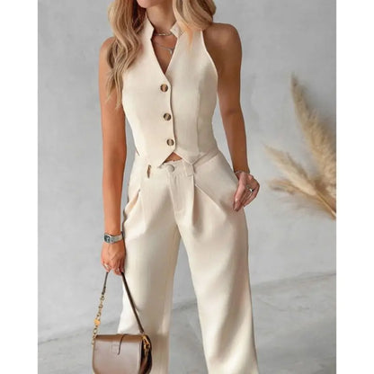 Stylish Lady’s Waistcoat Outfit