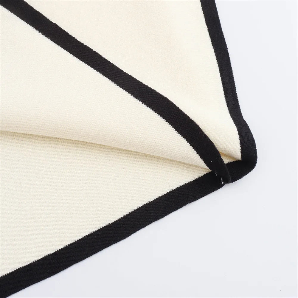 Slim Knitted Tube Mini Dress