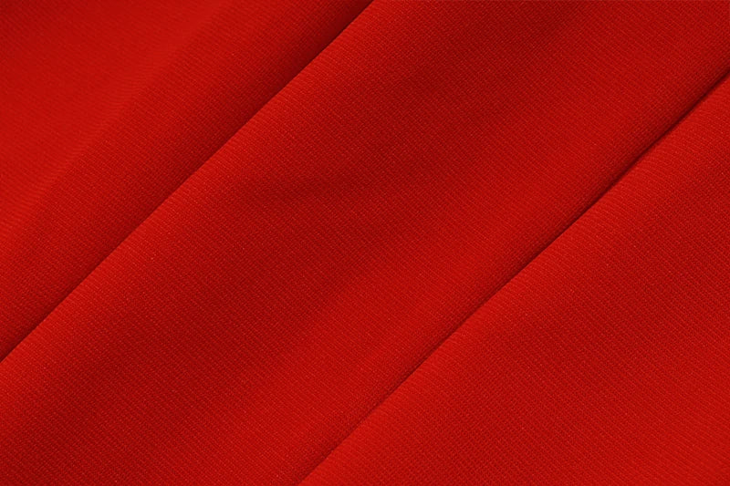 Off Shoulder Backless Mini Dress - Red