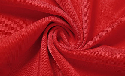 Elegant  Backless Mermaid Maxi Dress - Red