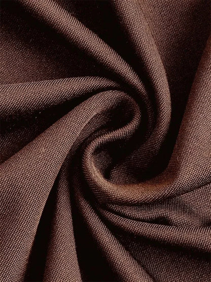 High Waist Ruched Mermaid Maxi Skirt