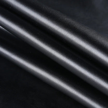 High Waist Leather Skirt