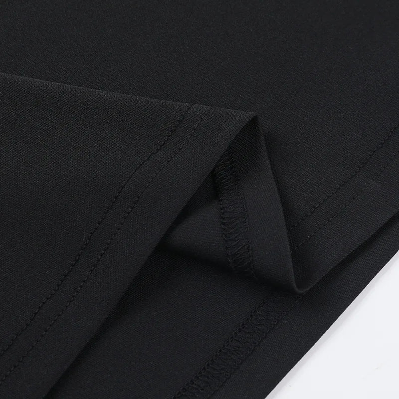 One Shoulder Ruched Maxi Dress - Black