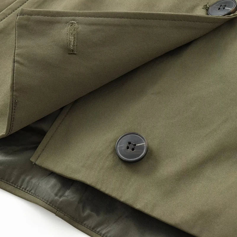 Green Warm Winter Hooded Jackets