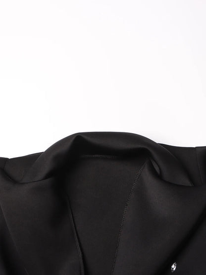 Diamond Spliced Mini Dress