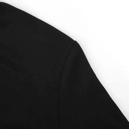 Turtleneck Hollow Out Maxi Dress