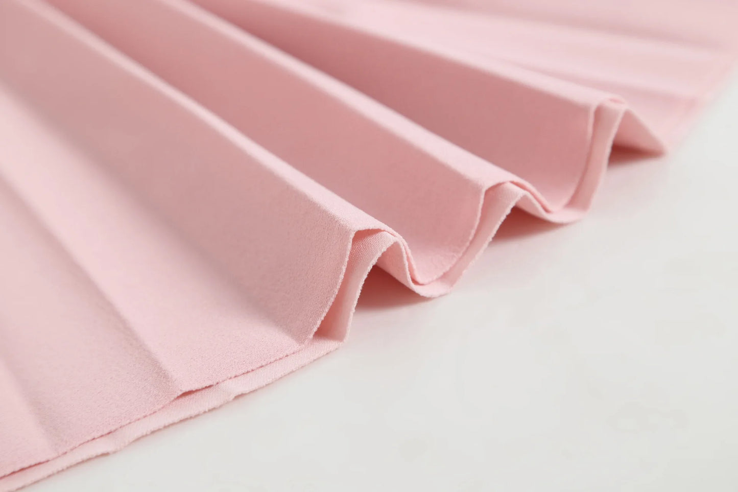 High-Waist Pleated Midi Skirt