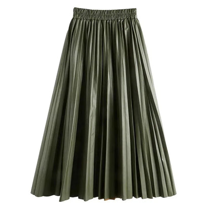 Timeless Elegance Pleated Skirt