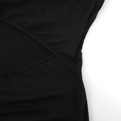 Turtleneck Hollow Out Maxi Dress