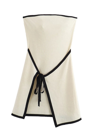 Slim Knitted Tube Mini Dress